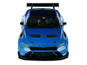 2025 Ford Mustang GTD Indulgent Blue Metallic with Black Top 1/43 Diecast Model Car by Solido image 4