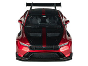 2025 Ford Mustang GTD Chroma Flame Red Metallic with Black Stripes 1/43 Diecast Model Car by Solido image 4