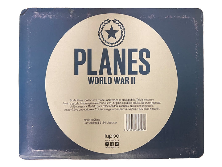 Consolidated B-24D Liberator Aircraft "You Cawn't Miss It 448th Bombardment Group 8th Air Force" (1944) British Royal Air Force 1/144 Diecast Model Airplane by Mitos Del Aire image 2