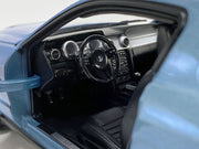 2007 Ford Shelby GT500 Windveil Blue Metallic "Shelby Collectibles" Series 1/18 Diecast Model Car by ACME image 4