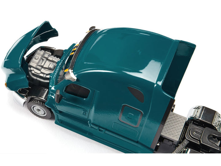 Freightliner Cascadia Tractor Truck Teal 1/50 Diecast Model by Siku image 2
