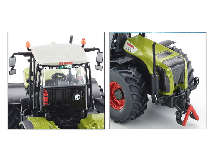 Claas 5000 Xerion Tractor Green with Gray Top 1/32 Diecast Model by Siku image 2
