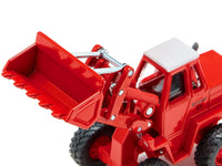 Kramer 411 Wheel Loader Red with White Top 1/50 Diecast Model by Siku image 3