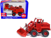 Kramer 411 Wheel Loader Red with White Top 1/50 Diecast Model by Siku image 5