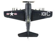 Grumman F8F-2 Bearcats Fighter Aircraft "121717 VF-61 Jolly Rogers" (1949) United States Navy "SkyMax Flying Heroes" Series 1/72 Diecast Model by Hobby Master image 4