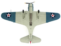 Douglas TBD-1 Devastator Bomber Aircraft "Lt. Cdr. James Brett VT-2 USS Lexington" (1942) United States Navy "SkyMax Models" Series 1/72 Diecast Model by Hobby Master image 2