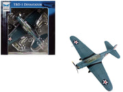Douglas TBD-1 Devastator Bomber Aircraft "Lt. Cdr. James Brett VT-2 USS Lexington" (1942) United States Navy "SkyMax Models" Series 1/72 Diecast Model by Hobby Master image 4