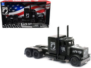 Peterbilt Custom Truck Black Out "POW-MIA You Are Not Forgotten" 1/32 Diecast Model by New Ray image 2