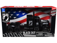 Peterbilt Custom Truck Black Out "POW-MIA You Are Not Forgotten" 1/32 Diecast Model by New Ray image 3