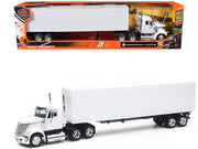 International LoneStar Truck with Dry Goods Trailer White "Long Haul Truckers" Series 1/43 Diecast Model by New Ray image 2