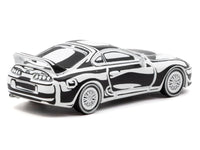 Tarmac Works Toyota Supra Joshua Vides black white 1:64 T64-011-JV, product image 3