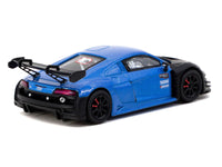Audi R8 LMS GT3 evo II #10 "Tarmac Works 10th Anniversary" Blue Metallic and Matt Black "Hobby64" Series 1/64 Diecast Model Car by Tarmac Works image 3