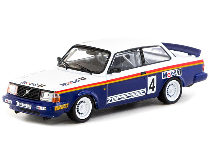 Volvo 240 Turbo #4 Per-Gunnar Andersson Winner "Malaysian Group A Championships" (1987) "Hobby64" Series 1/64 Diecast Model Car by Tarmac Works image 2