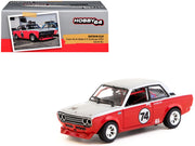Datsun 510 #74 Daniel Wu "Trans-Am B-Sedan 2.5 Challenge" (2023) Silver and Red "Hobby64" Series 1/64 Diecast Model Car by Tarmac Works image 3
