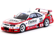 Nissan NISMO GT-R LM #23 Kazuyoshi Hoshino - Toshio Suzuki - Masahiko Kageyama "Presentation" "24 Hours of Le Mans" (1995) "Hobby64" Series 1/64 Diecast Model Car by Tarmac Works image 2