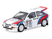 Ford Escort RS Cosworth WRC #15 Malcolm Wilson - Bryan Thomas "Rallye Sanremo" (1994) "Hobby64" Series 1/64 Diecast Model Car by Tarmac Works image 2