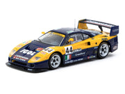 Ferrari F40 GTE #44 Luciano Della Noce - Anders Olofsson - Carl Rosenblad "24 Hours of Le Mans" (1996) "Hobby64" Series 1/64 Diecast Model Car by Tarmac Works image 2