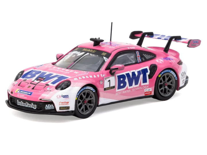 Porsche 911 GT3 Cup (992) #1 Harry King "Porsche Mobil 1 Supercup" (2024) "Hobby64" Series 1/64 Diecast Model Car by Tarmac Works image 2