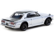 Nissan Skyline HT 2000GT-R RHD (Right Hand Drive) Silver Chrome "Japan Special Edition" "Global64" Series 1/64 Diecast Model Car by Tarmac Works image 3