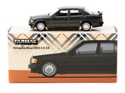 Mercedes-Benz 190 E 2.3-16 Blue-Black Metallic "Global64" Series 1/64 Diecast Model Car by Tarmac Works image 3