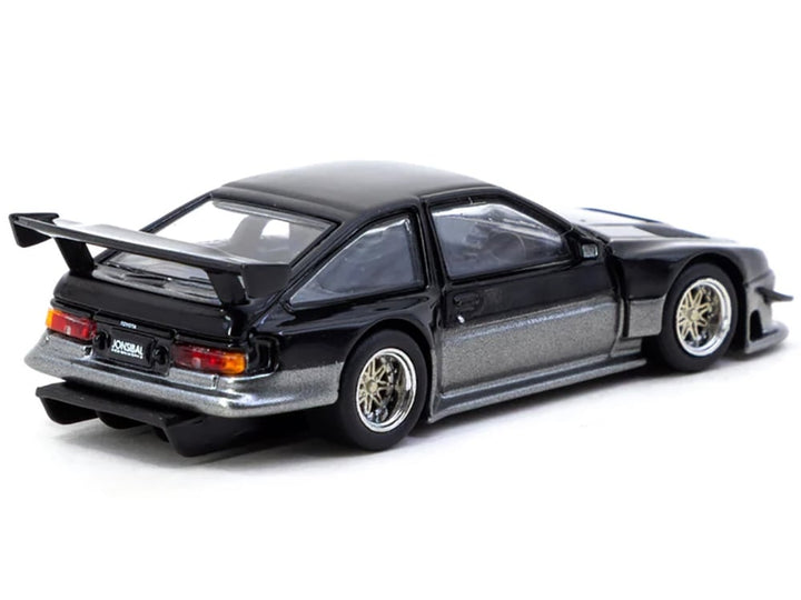 Toyota Sprinter Trueno AE86 Widebody RHD (Right Hand Drive) "Jonsibal Designworks" Black and Gray Metallic "Global64" Series 1/64 Diecast Model by Tarmac Works image 2