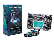 Nissan Skyline (R32) Widebody RHD (Right Hand Drive) #87 "HKS - Designed by Jon Sibal" Black with Graphics with Tarmac Cards "Global64" Series 1/64 Diecast Model Car by Tarmac Works image 4