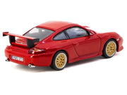 Porsche 911 GT3 (996) Red "Global64" Series 1/64 Diecast Model by Tarmac Works image 3