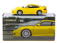 Tarmac Works Porsche 911 GT3 996 yellow Global64 1:64 T64G-069-YL, view 3