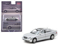 Mercedes-Benz S-Class Brilliant Silver Metallic "Global64" Series 1/64 Diecast Model by Tarmac Works image 3
