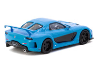 Mazda RX-7 "VeilSide Fortune7" RHD (Right Hand Drive) Blue "Global64" Series 1/64 Diecast Model Car by Tarmac Works image 3