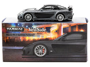 Mazda RX-7 "VeilSide Fortune7" RHD (Right Hand Drive) Gray Metallic and Black "Global64" Series 1/64 Diecast Model Car by Tarmac Works image 3