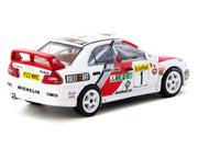 Mitsubishi Lancer Evolution IV #1 Tommi Makinen - Seppo Harjanne 3rd Place "Monte Carlo Rally" (1997) "Global64" Series 1/64 Diecast Model by Tarmac Works image 3