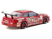 Toyota VERTEX Ridge TE3005 Soarer RHD (Right Hand Drive) Red Metallic with Graphics and Tarmac Cards "Global64" Series 1/64 Diecast Model Car by Tarmac Works image 3