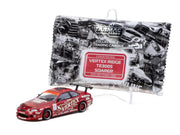 Toyota VERTEX Ridge TE3005 Soarer RHD (Right Hand Drive) Red Metallic with Graphics and Tarmac Cards "Global64" Series 1/64 Diecast Model Car by Tarmac Works image 4