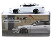 Toyota VERTEX Soarer JZZ30 RHD (Right Hand Drive) White Metallic "Global64" Series 1/64 Diecast Model Car by Tarmac Works image 4