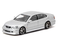 Tarmac Works Toyota Vertex Aristo JZS161 silver right-hand drive 1:64 T64G-081-SL, product image 2