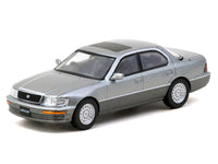 Lexus LS400 RHD (Right Hand Drive) Flint Gray Metallic "Global64" Series 1/64 Diecast Model Car by Tarmac Works image 2