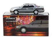 Lexus LS400 RHD (Right Hand Drive) Flint Gray Metallic "Global64" Series 1/64 Diecast Model Car by Tarmac Works image 4