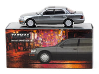 Lexus LS400 RHD (Right Hand Drive) Flint Gray Metallic "Global64" Series 1/64 Diecast Model Car by Tarmac Works image 4