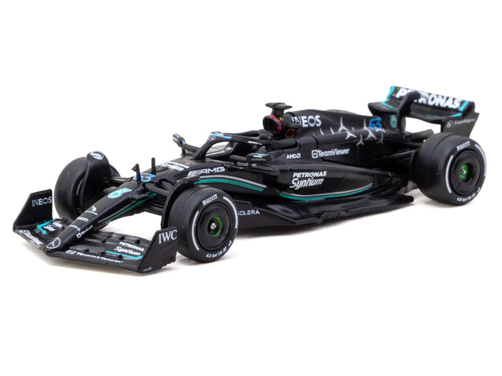 Mercedes-AMG F1 W14 E Performance #63 George Russell Formula One F1 "Italian GP" (2023) "Global64" Series 1/64 Diecast Model Car by Tarmac Works image 2