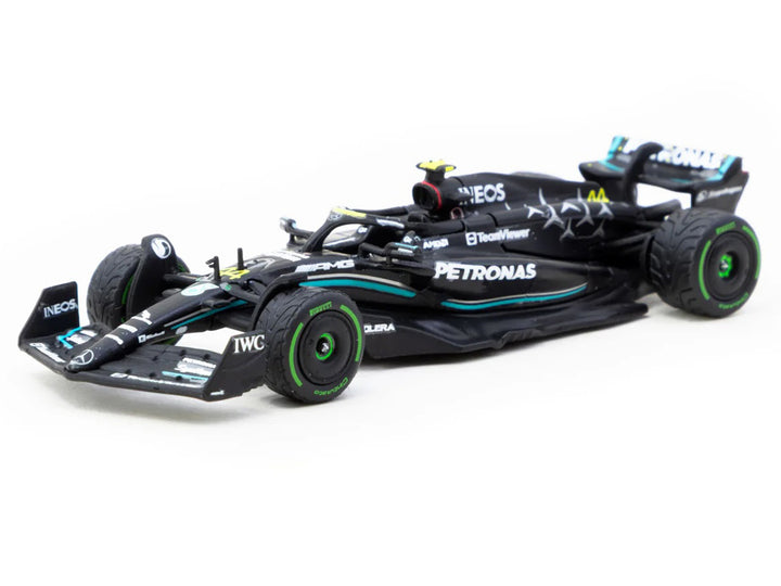 Mercedes-AMG F1 W14 E Performance #44 Lewis Hamilton Formula One F1 "Monaco GP" (2023) "Global64" Series 1/64 Diecast Model by Tarmac Works image 2