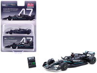 Mercedes-AMG F1 W14 E Performance #47 Mick Schumacher Formula One F1 "Spanish GP Tyre Testing" (2023) with Pit Board "Global64" Series 1/64 Diecast Model by Tarmac Works