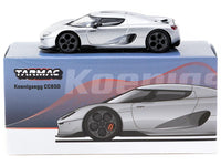 Koenigsegg CC850 Silver Metallic "Global64" Series 1/64 Diecast Model by Tarmac Works image 3