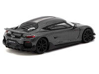 Koenigsegg Gemera Dark Gray Metallic "Global64" Series 1/64 Diecast Model Car by Tarmac Works image 3