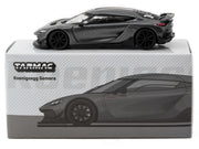 Koenigsegg Gemera Dark Gray Metallic "Global64" Series 1/64 Diecast Model Car by Tarmac Works image 4