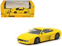 Ferrari 348 Challenge Yellow "Road64" Series 1/64 Diecast Model Car by Tarmac Works