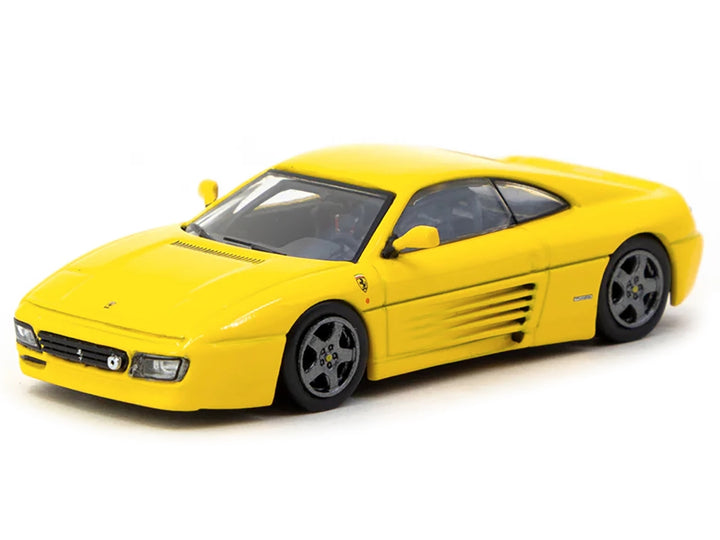 Ferrari 348 Challenge Yellow "Road64" Series 1/64 Diecast Model Car by Tarmac Works image 2