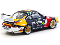Porsche 911 GT2 #91 Tomas Saldana - Miguel Angel de Castro - Prince Alfonso de Orleans-Borbon "Kremer Racing - Repsol" "24 Hours of Le Mans" (1995) "Collab64" Series 1/64 Diecast Model Car by Schuco & Tarmac Works image 3