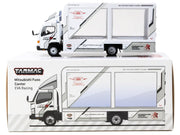 Mitsubishi Fuso Canter Mobile Display Truck RHD (Right Hand Drive) "EVA Racing" White with Graphics "Truck64" Series 1/64 Diecast Model Car by Tarmac Works image 4