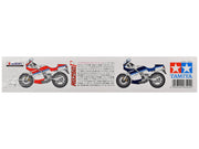 Model Kit Honda CX500 Turbo Motorcycle 1/12 Scale Model by Tamiya image 3